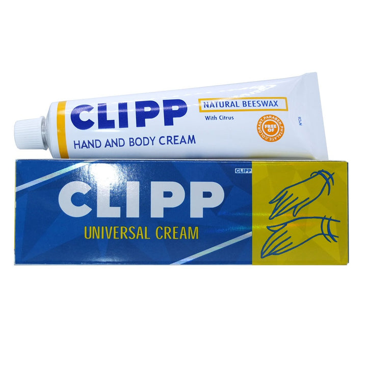 Clipp Universal Paraben-Free Hand And Body Cream With Natural Beeswax 62g - Easy Pharmacy LLC