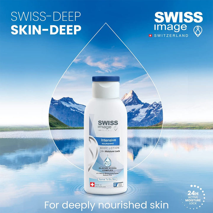 Swiss Image Intensive Nourishing 24H Moisture lock Body Lotion For Normal To Dry Skin 250ml - Easy Pharmacy LLC