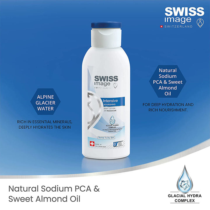 Swiss Image Intensive Nourishing 24H Moisture lock Body Lotion For Normal To Dry Skin 250ml - Easy Pharmacy LLC