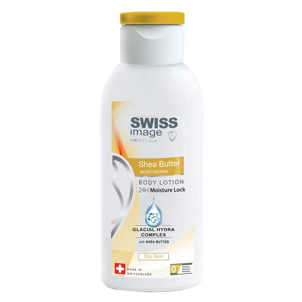 Swiss Image Shea Butter Moisturizing Body Lotion For Dry Skin 250ml - Easy Pharmacy LLC
