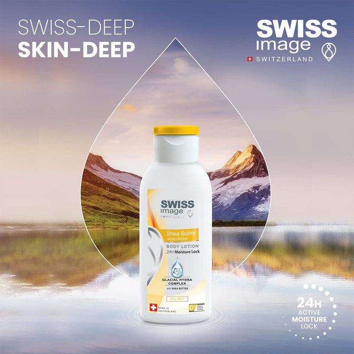 Swiss Image Shea Butter Moisturizing Body Lotion For Dry Skin 250ml - Easy Pharmacy LLC