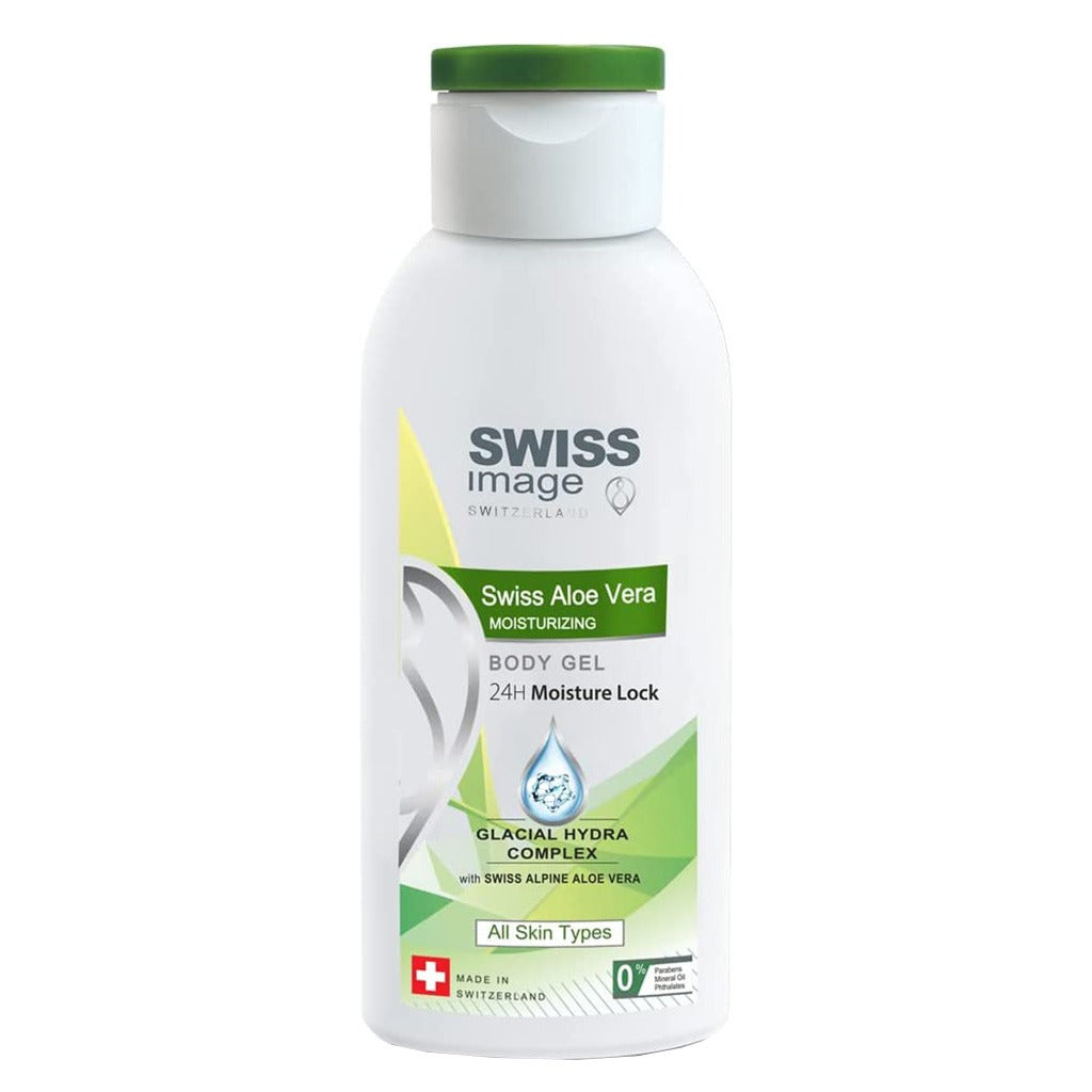 Swiss Image Swiss Aloe Vera Moisturizing Body Gel For All Skin Types 250ml - Easy Pharmacy LLC