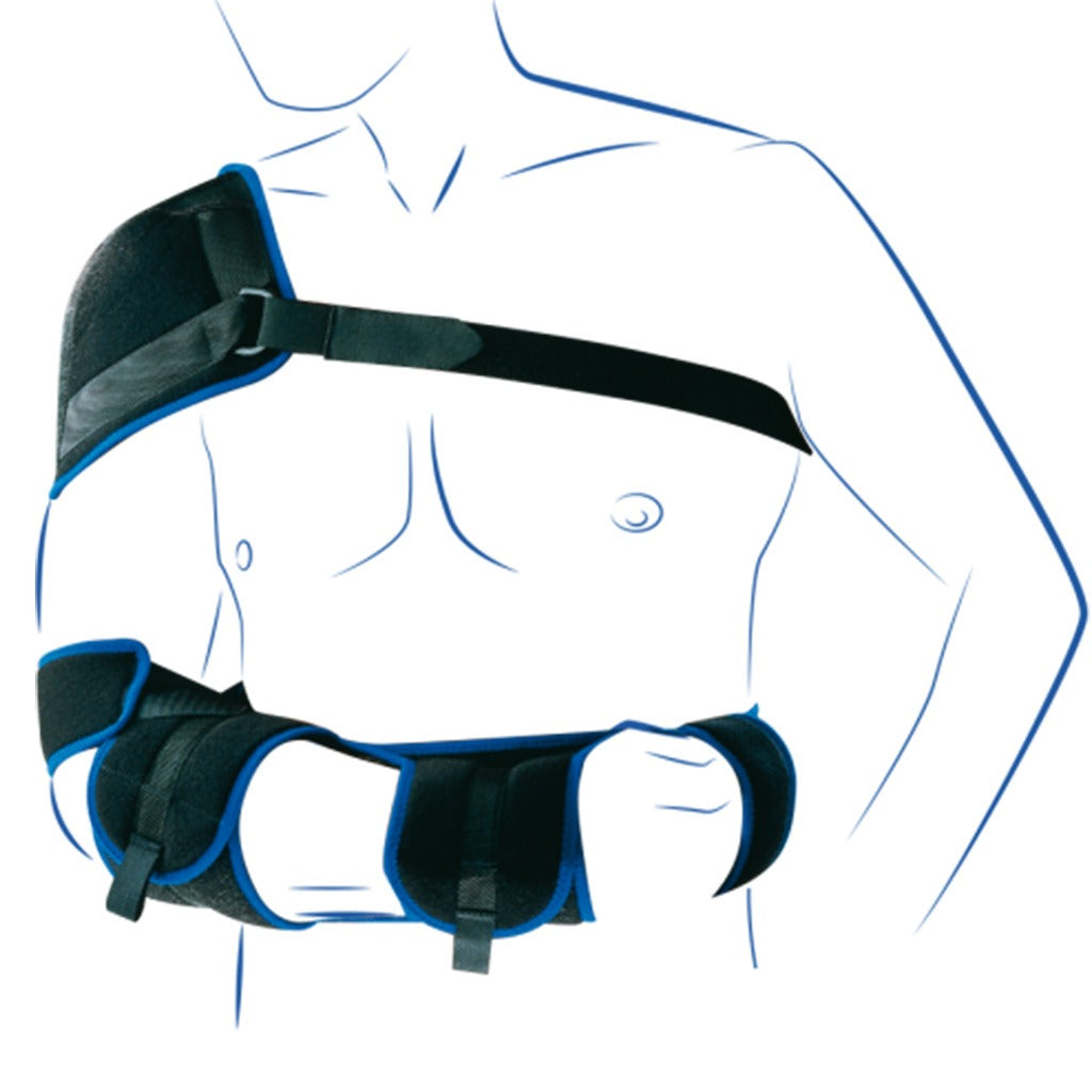 Thuasne Immo Shoulder Immobilisation Sling Size 1, Black, 244001 - Easy Pharmacy LLC