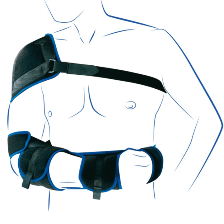 Thuasne Immo Shoulder Immobilisation Sling Size 1, Black, 244001 - Easy Pharmacy LLC