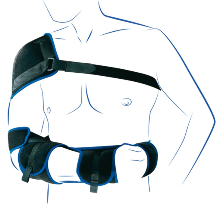 Thuasne Immo Shoulder Immobilisation Sling Size 2, Black, 244001 - Easy Pharmacy LLC