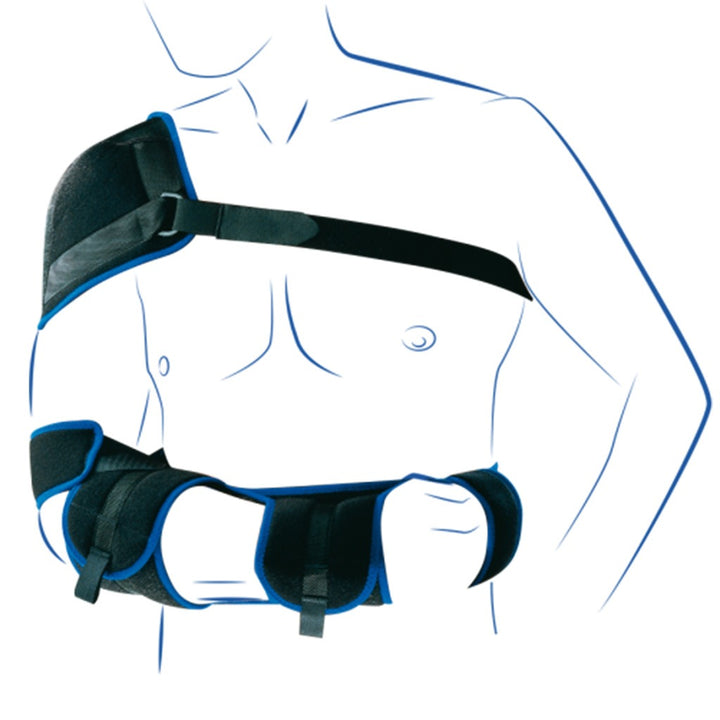 Thuasne Immo Shoulder Immobilisation Sling Size 4, Black, 244001 - Easy Pharmacy LLC