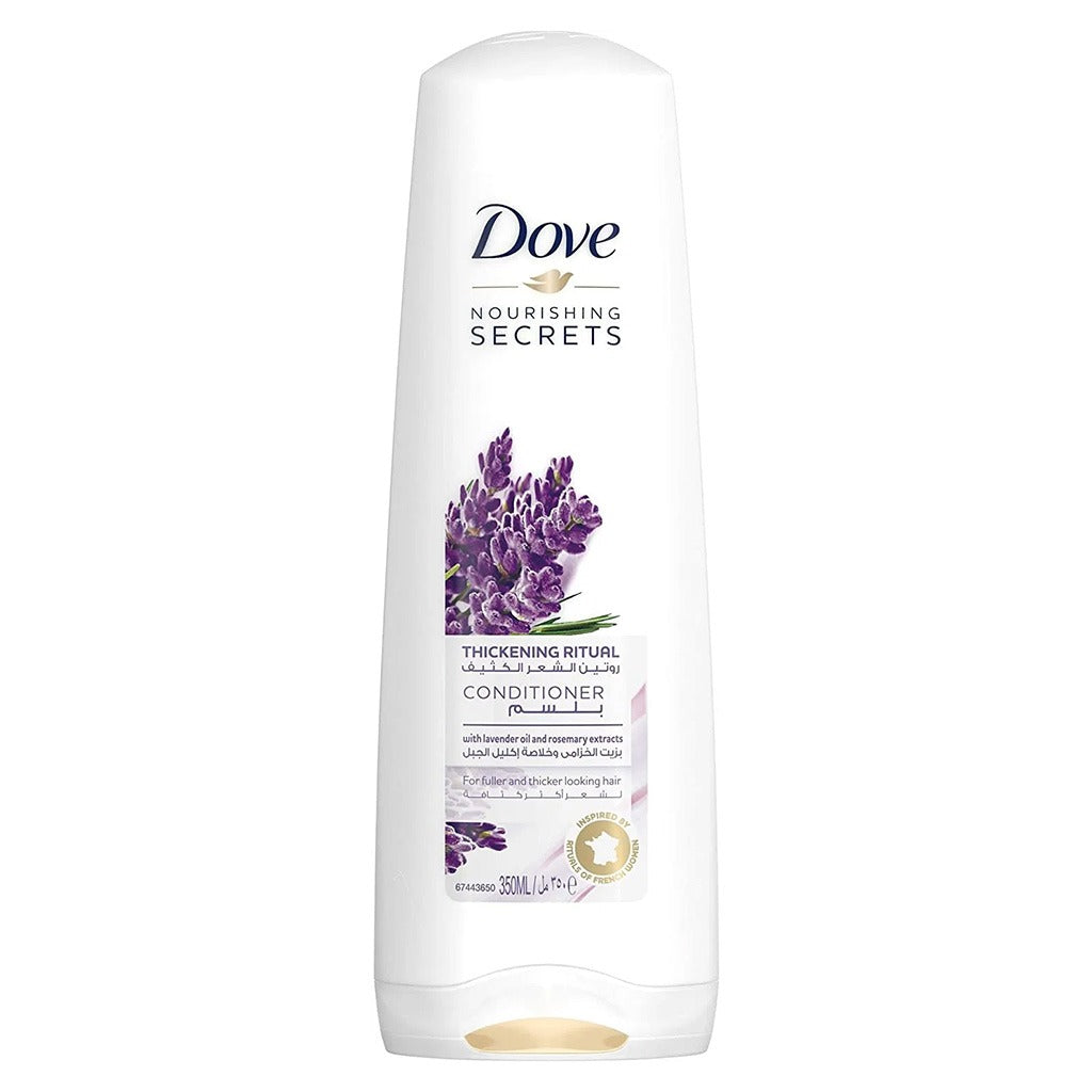 Dove Nourishing Secrets Thickening Ritual Hair Conditioner With Lavender Oil And Rosemary Extracts 350ml - Easy Pharmacy LLC