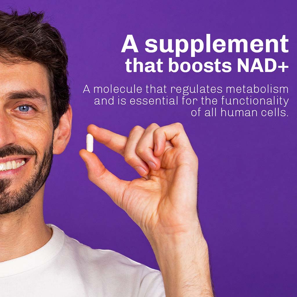 NMN Bio Beta Nicotinamide Mononucleotide 250mg Capsules For Anti-aging Support, Pack of 30's - Easy Pharmacy LLC