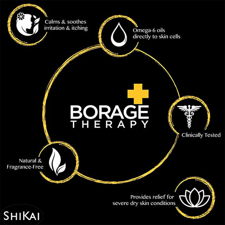 ShiKai Borage Therapy The Dry Skin Solution Fragrance-Free Hand Cream 73ml - Easy Pharmacy LLC