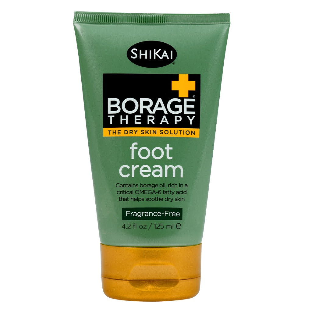ShiKai Borage Therapy The Dry Skin Solution Fragrance-Free Foot Cream 125ml - Easy Pharmacy LLC