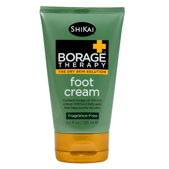 ShiKai Borage Therapy The Dry Skin Solution Fragrance-Free Foot Cream 125ml - Easy Pharmacy LLC