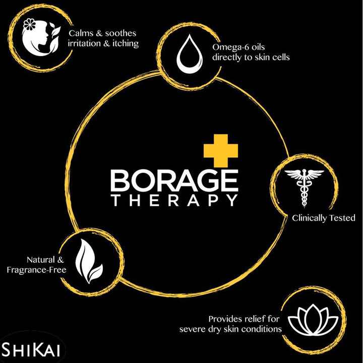 ShiKai Borage Therapy The Dry Skin Solution Fragrance-Free Foot Cream 125ml - Easy Pharmacy LLC