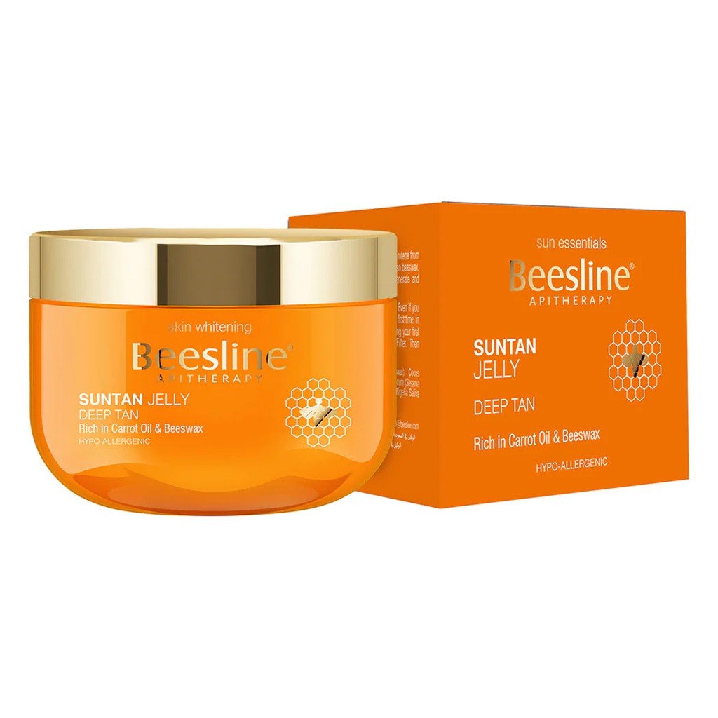Beesline Deep Tan Carrot Oil & Beeswax Suntan Jelly 150ml - Easy Pharmacy LLC