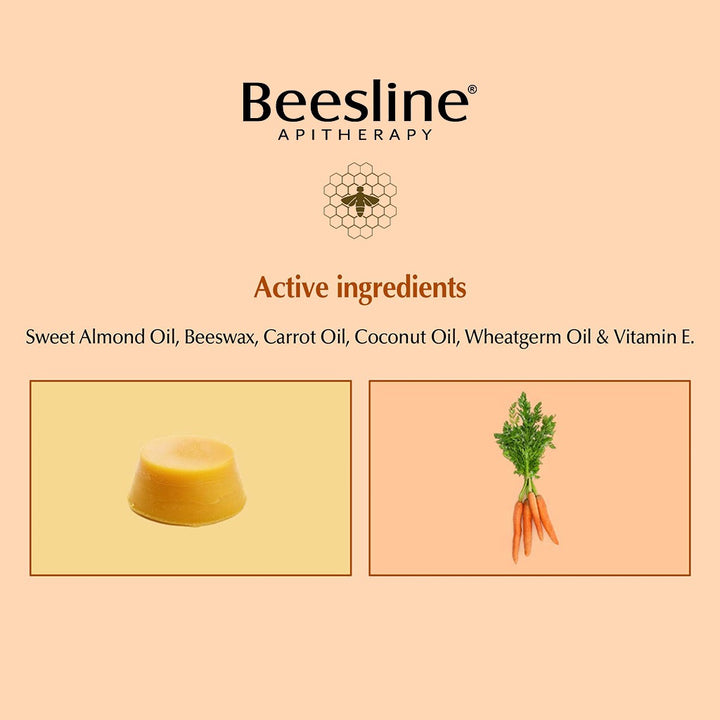 Beesline Deep Tan Carrot Oil & Beeswax Suntan Jelly 150ml - Easy Pharmacy LLC