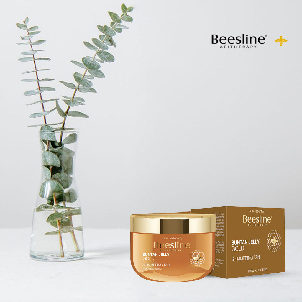 Beesline Shimmering Tan Suntan Jelly Gold 150ml - Easy Pharmacy LLC