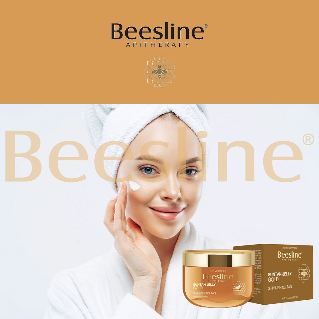 Beesline Shimmering Tan Suntan Jelly Gold 150ml - Easy Pharmacy LLC
