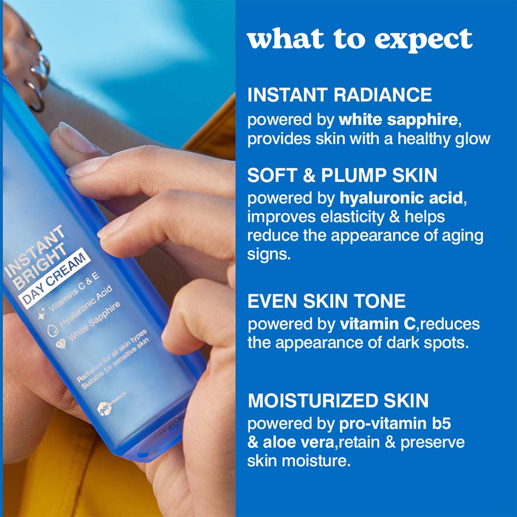 Beesline Instant White Day Cream for All Skin Types 50ml - Easy Pharmacy LLC