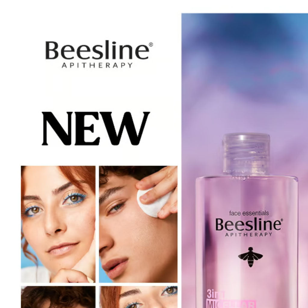 Beesline 3-In-1 Fragrance Free Micellar Cleansing Water for Face, Eyes & Lips 400ml - Easy Pharmacy LLC
