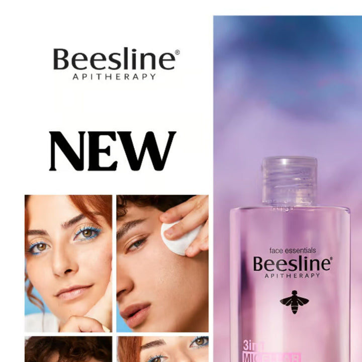 Beesline 3-In-1 Fragrance Free Micellar Cleansing Water for Face, Eyes & Lips 400ml - Easy Pharmacy LLC