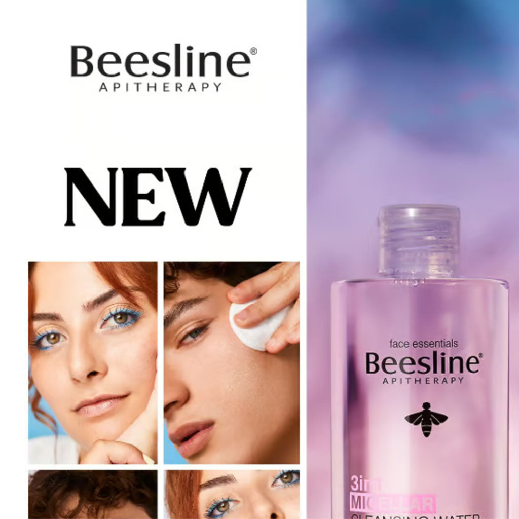 Beesline 3-In-1 Fragrance Free Micellar Cleansing Water for Face, Eyes & Lips 100ml - Easy Pharmacy LLC