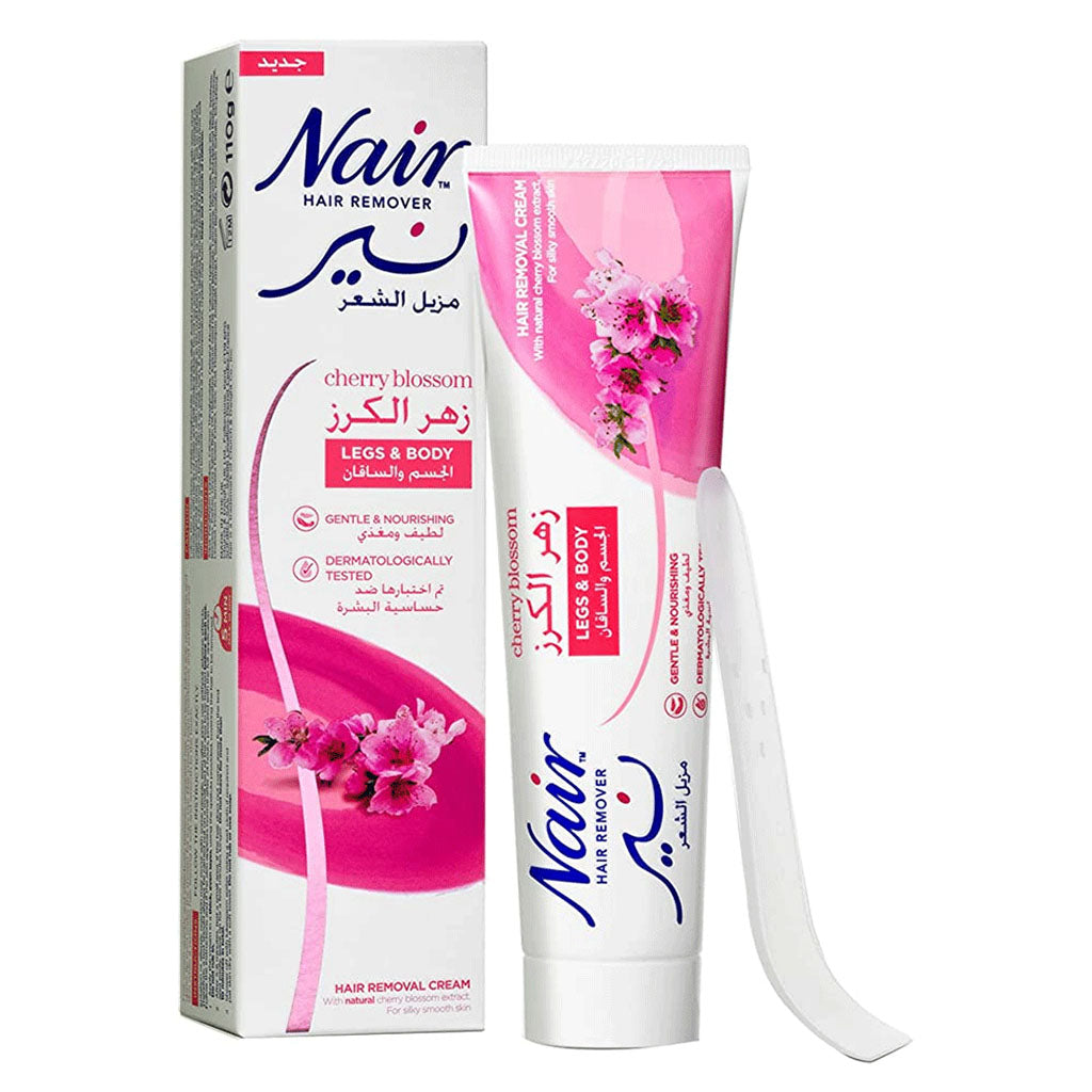 Nair Hair Removal Cream With Cherry Blossom Extracts 110ml - Easy Pharmacy LLC