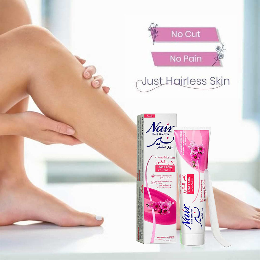 Nair Hair Removal Cream With Cherry Blossom Extracts 110ml - Easy Pharmacy LLC