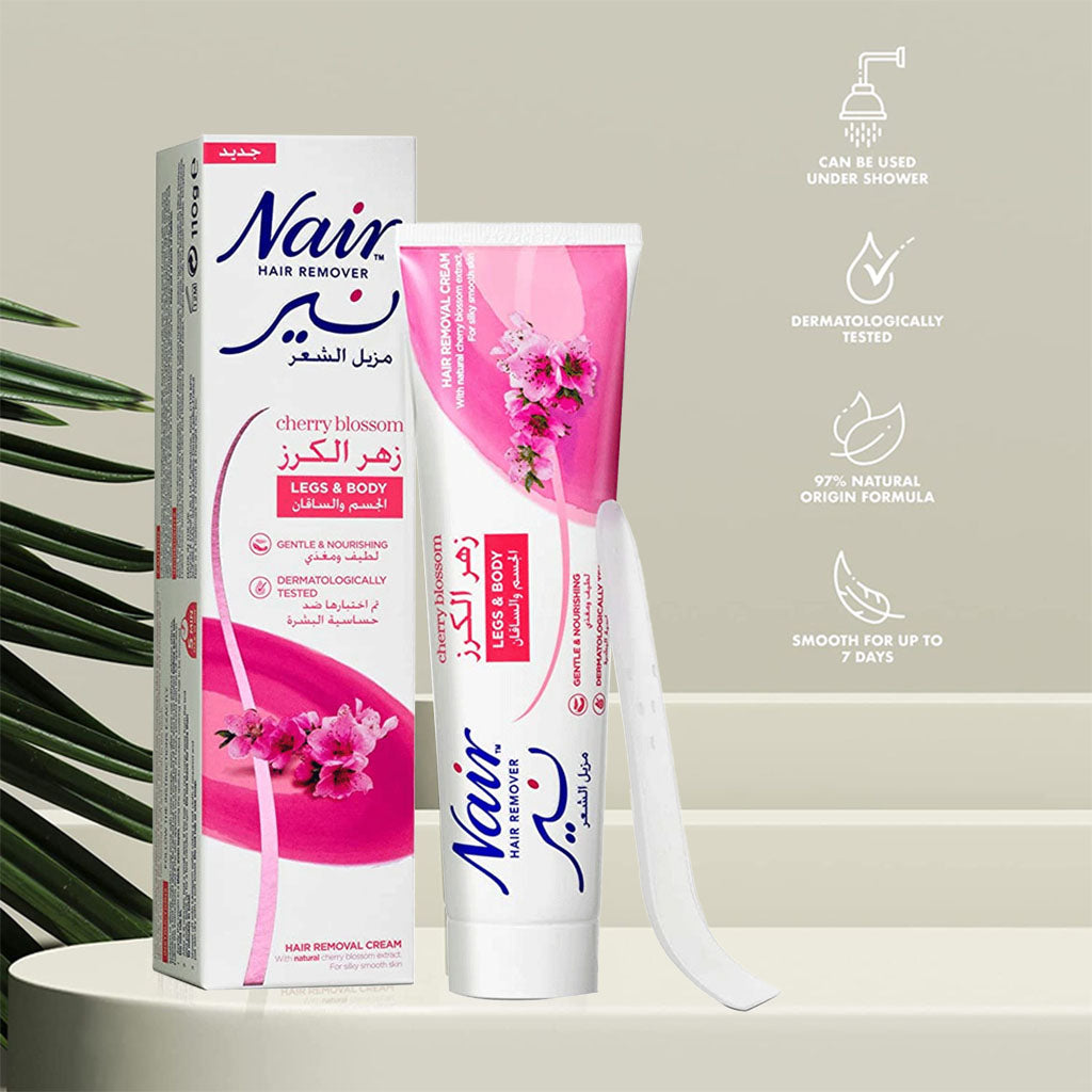 Nair Hair Removal Cream With Cherry Blossom Extracts 110ml - Easy Pharmacy LLC