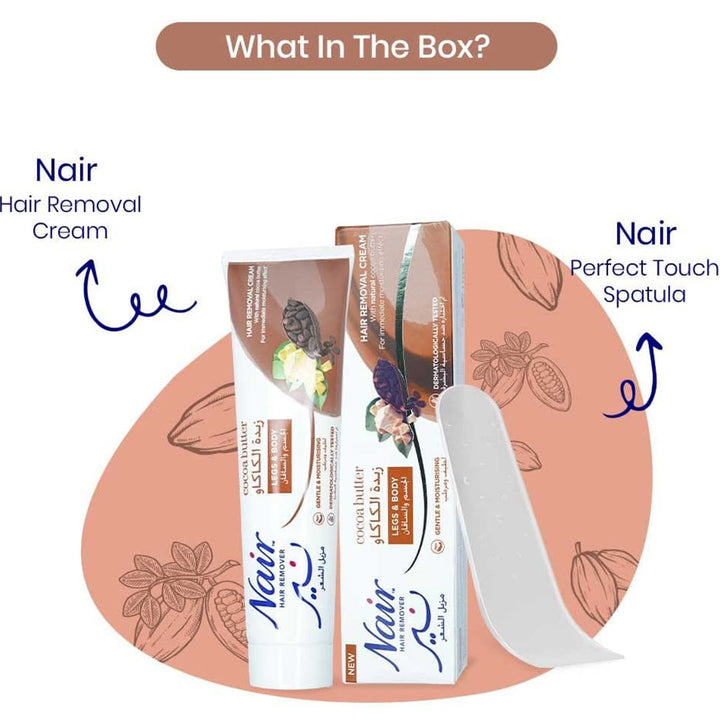 Nair Hair Removal Cream With Natural Cocoa Butter 110ml - Easy Pharmacy LLC