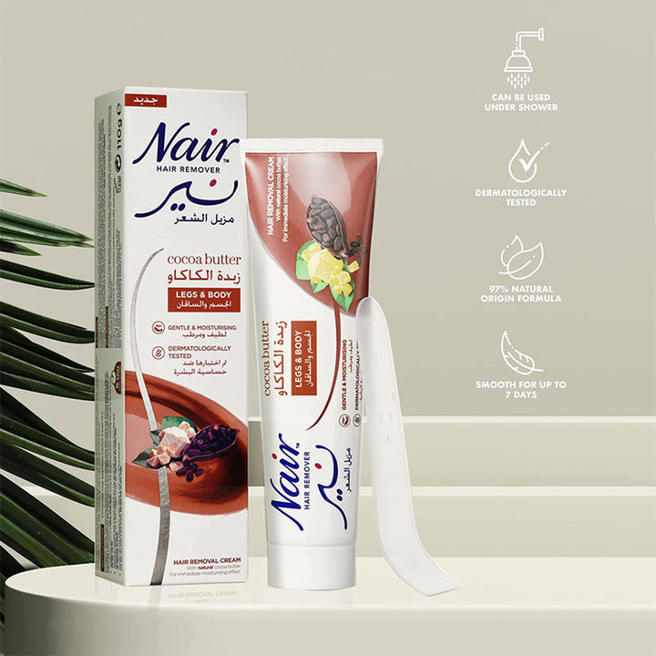 Nair Hair Removal Cream With Natural Cocoa Butter 110ml - Easy Pharmacy LLC