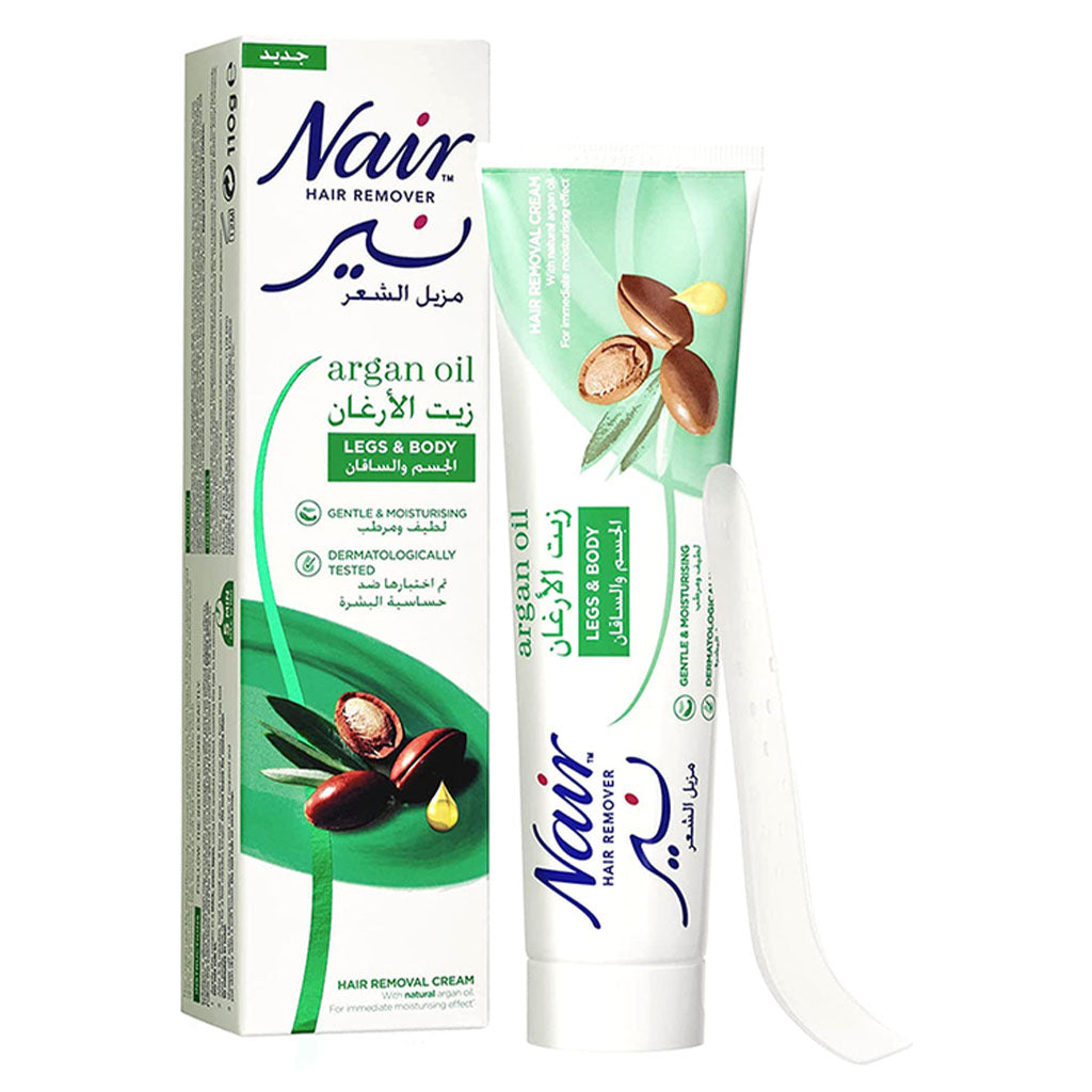 Nair Hair Removal Cream With Natural Argan Oil 110ml - Easy Pharmacy LLC