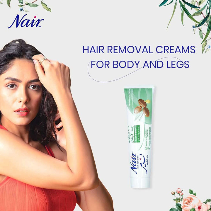 Nair Hair Removal Cream With Natural Argan Oil 110ml - Easy Pharmacy LLC