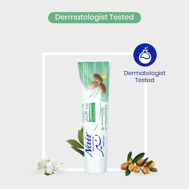 Nair Hair Removal Cream With Natural Argan Oil 110ml - Easy Pharmacy LLC