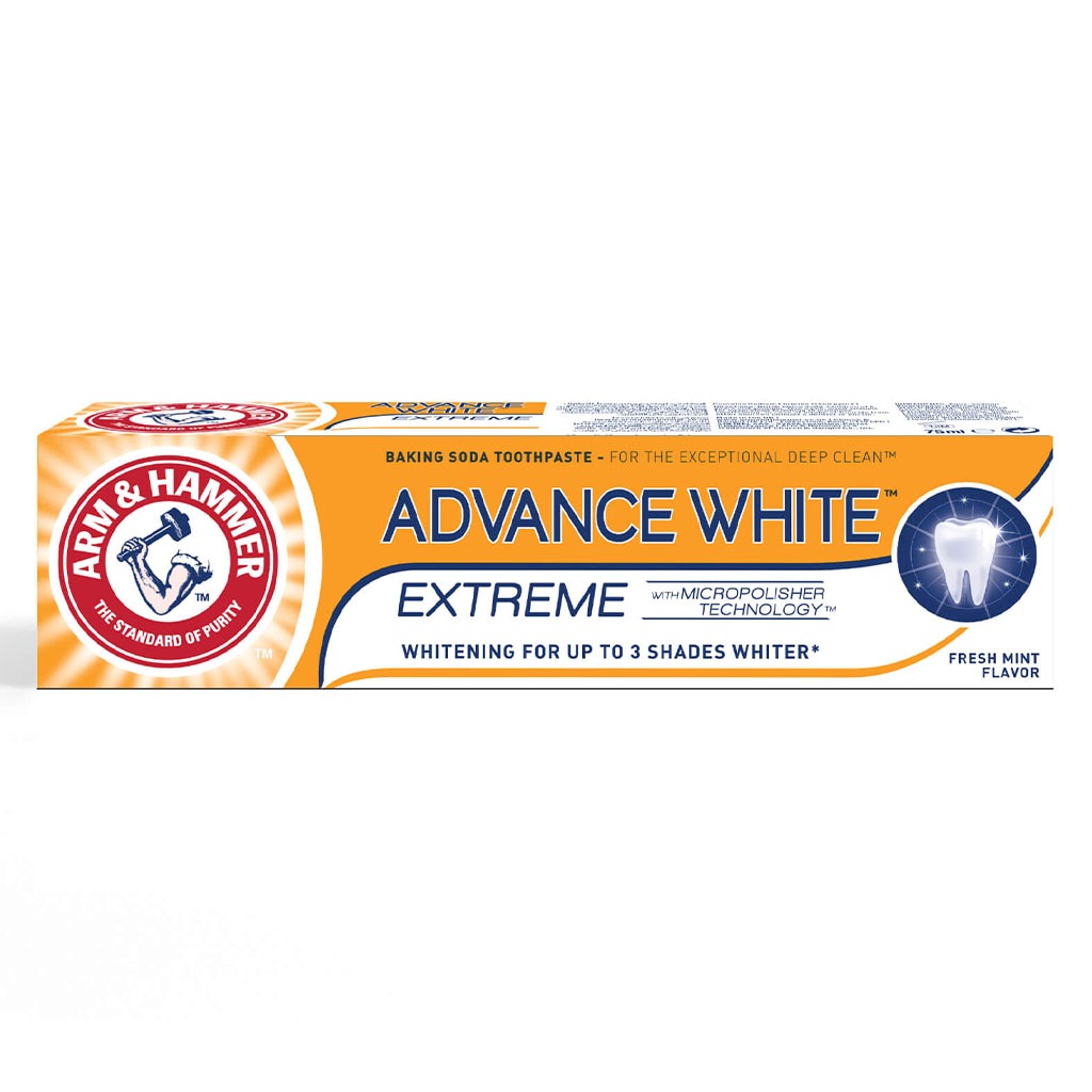 Arm & Hammer Advance White Exterme Whitening Fresh Mint Toothpaste 75ml - Easy Pharmacy LLC