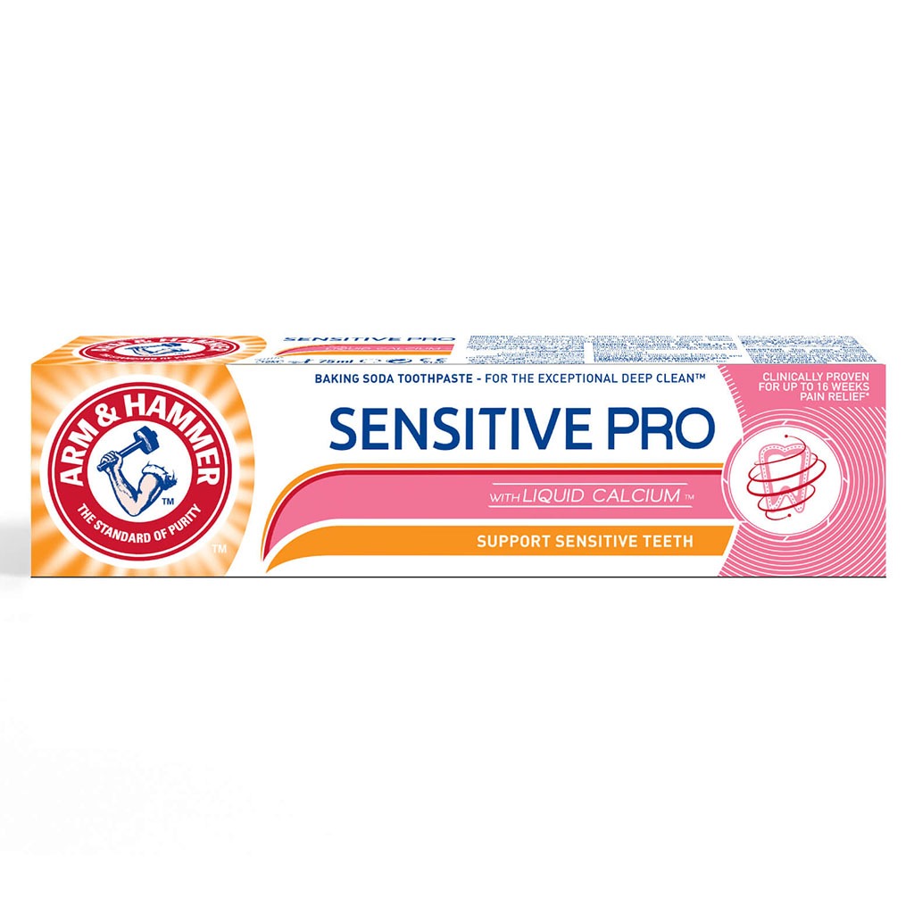 Arm & Hammer Sensitive Pro Repair Sensitive Teeth Toothpaste With Liquid Calcium 75ml - Easy Pharmacy LLC