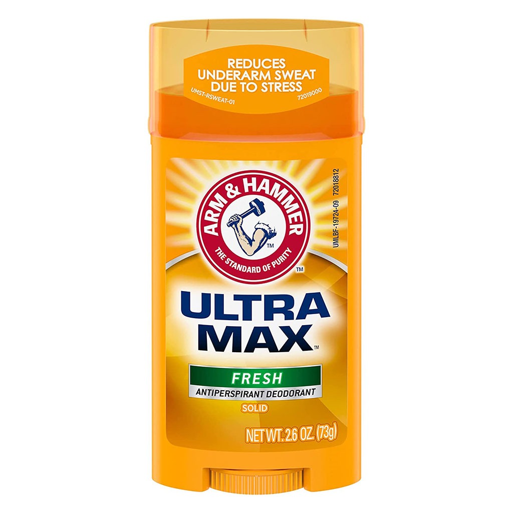 Arm & Hammer UltraMax Solid 48H Antiperspirant Deodorant Stick Powder, Fresh 73g - Easy Pharmacy LLC