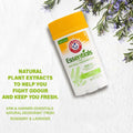 Arm & Hammer Essentials Solid Aluminium Free Deodorant With Natural Deodorizers, Fresh 71g