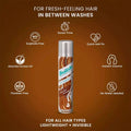 Batiste Instant Hair Refresh Dry Shampoo With A Hint Of Colour Beautiful Brunette 200ml