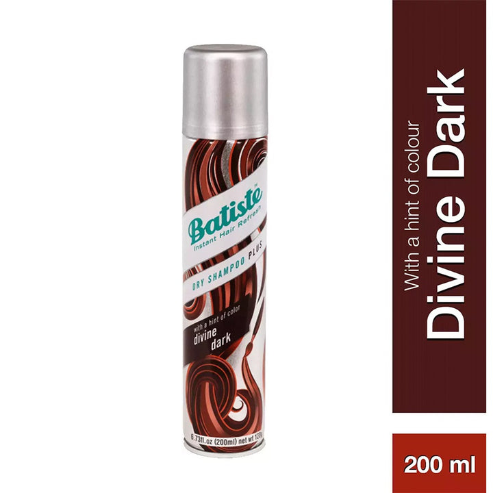 Batiste Instant Hair Refresh Dry Shampoo Plus Divine Dark 200ml - Easy Pharmacy LLC