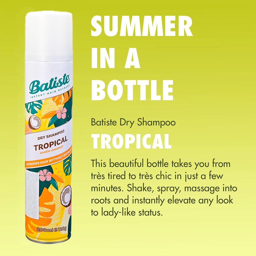 Batiste Instant Hair Refresh Dry Shampoo Tropical 200ml - Easy Pharmacy LLC