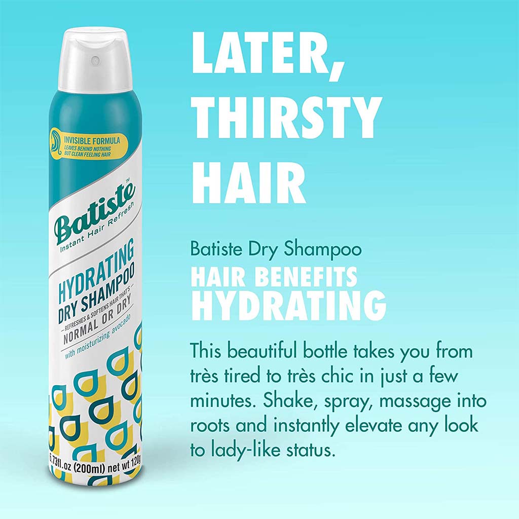 Batiste Instant Hair Refresh Dry Shampoo Hydrate 200ml - Easy Pharmacy LLC