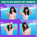 Batiste Instant Hair Refresh Dry Shampoo De-Frizz 200ml
