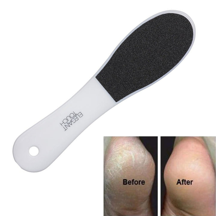 Elegant Touch Pedicure Foot File - Black And White, Pack of 1's - Easy Pharmacy LLC
