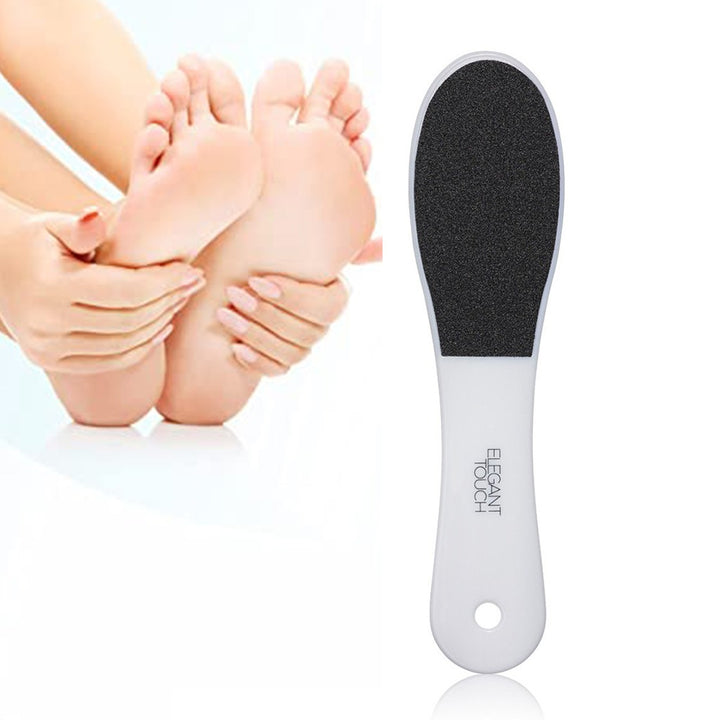 Elegant Touch Pedicure Foot File - Black And White, Pack of 1's - Easy Pharmacy LLC