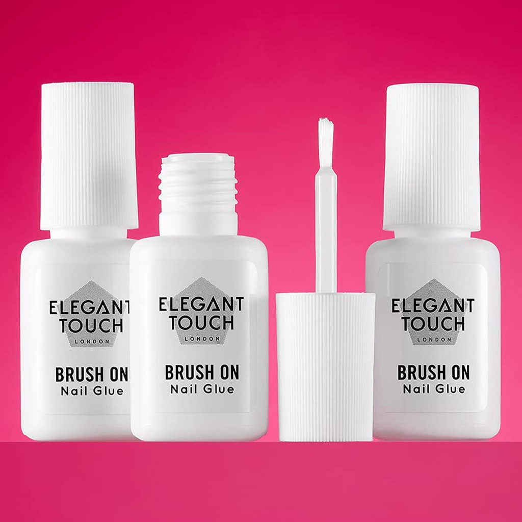 Elegant Touch Brush On Nail Glue 6ml - Easy Pharmacy LLC