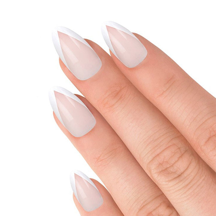 Elegant Touch Statement French Nails - French Pink 107, Pack of 24 Pieces - Easy Pharmacy LLC