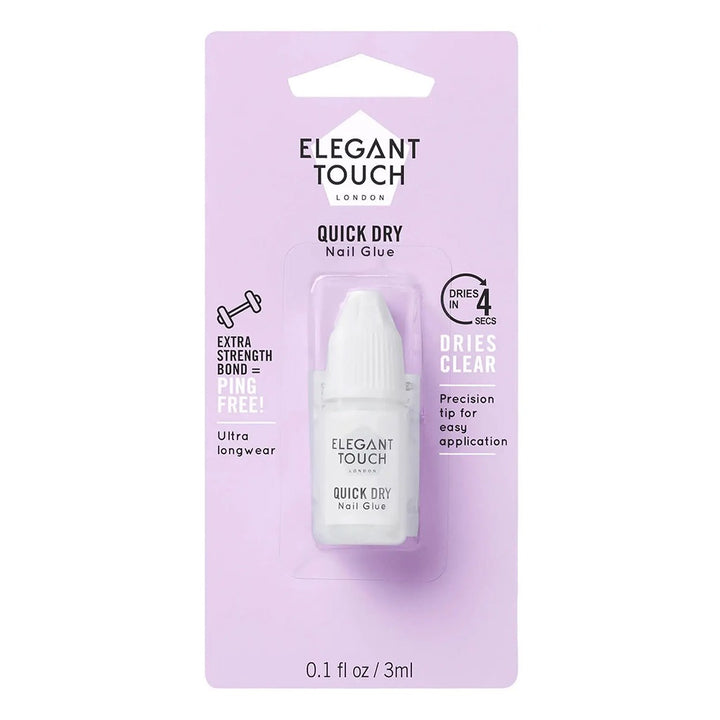 Elegant Touch Quick Dry Nail Glue 3ml - Easy Pharmacy LLC