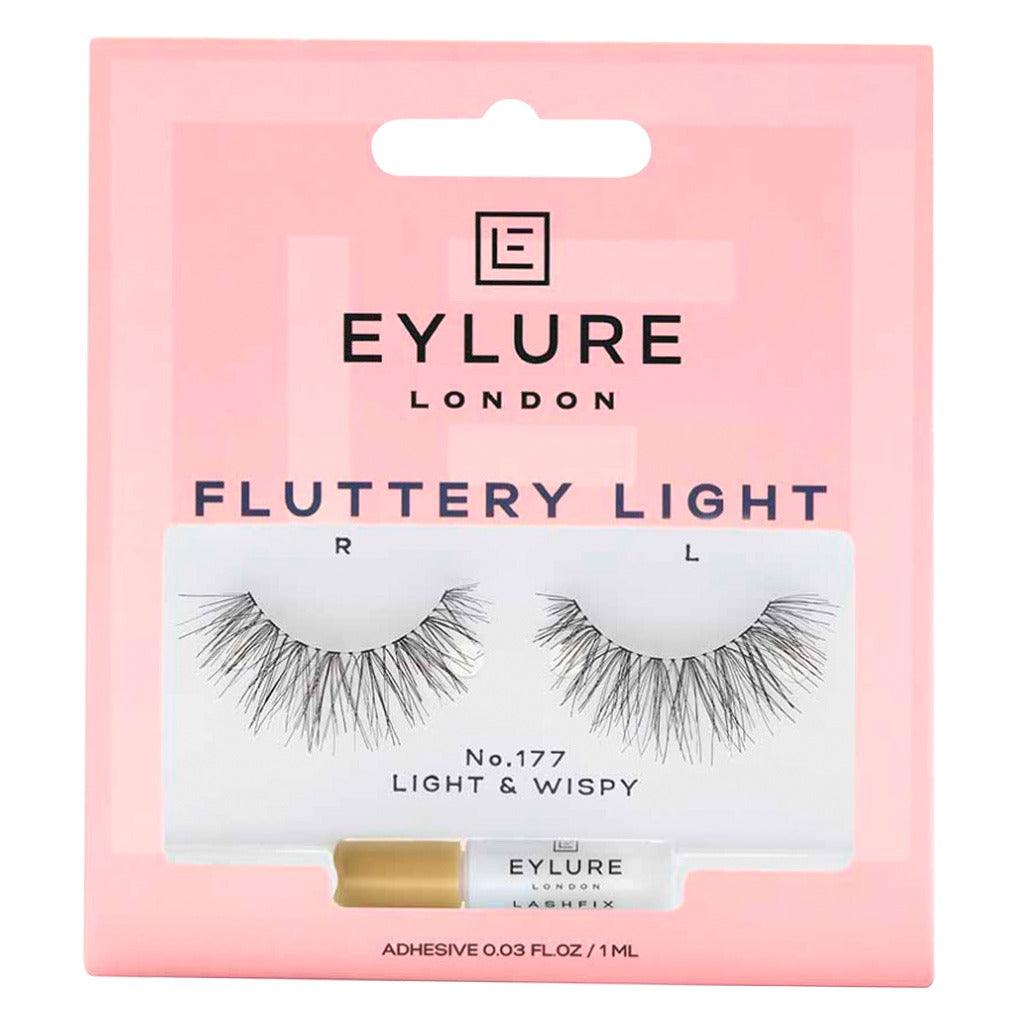 Eylure Fluttery Light False Eye Lashes No. 117 Light & Wispy, Pack of 1 pair - Easy Pharmacy LLC