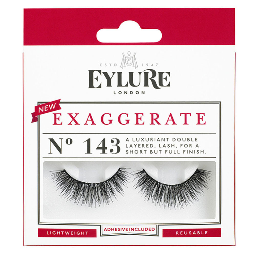 Eylure Exaggerate False Eye Lashes No. 143, Pack of 1 pair - Easy Pharmacy LLC