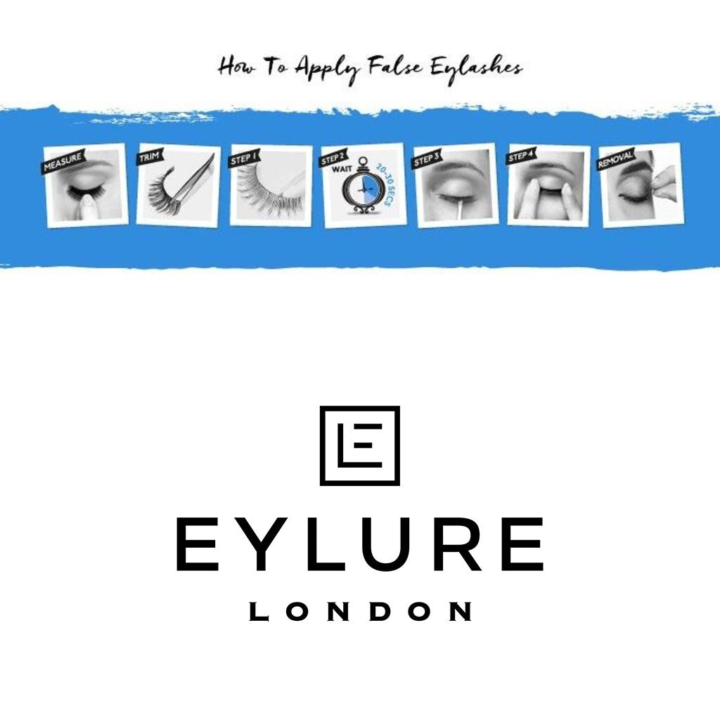 Eylure 3/4 Length Fluttery Light Reusable False Eye Lashes No. 008, Pack of 1 Pair - Easy Pharmacy LLC