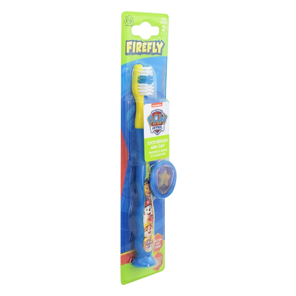 Firefly Paw Patrol Toothbrush & Cap For 3+ Year Kids, Pack of 1's - Easy Pharmacy LLC